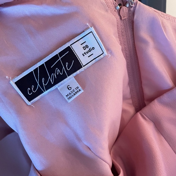 David’s bridal bridesmaid dress- rose pink - Picture 3 of 5